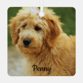 ゴルデンドルパピードッグ メタルオーナメント (裏面)