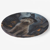 ゴルデンドルパンプキンズハロウィーン怖 ペーパープレート (アングル)