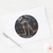 ゴルデンドルパンプキンズハロウィーン怖 ラウンドシール (封筒)