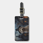 ゴルデンドルパンプキンズハロウィーン怖 ラゲッジタグ (正面縦)