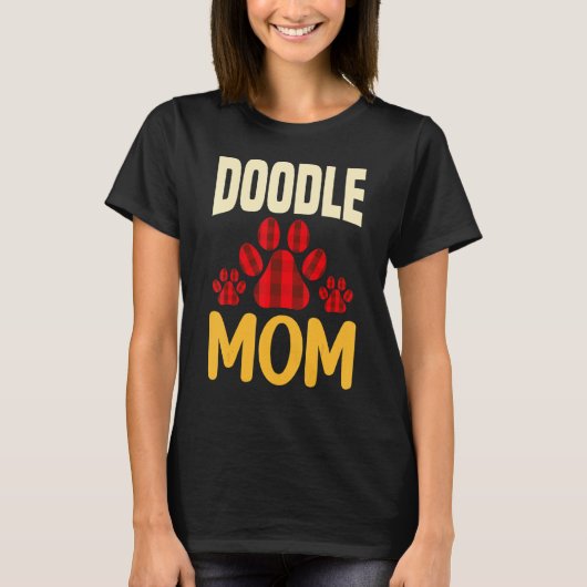 ゴルデンドルママ可愛い犬 Tシャツ (正面)