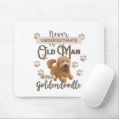 ゴルデンドールを持つ老人を決して過小評価しない マウスパッド (マウス)