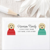 ゴルデンドール差出人住所ラベル ラベル (インサイチュ)