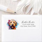 ゴルデンドール差出人住所ラベル ラベル (インサイチュ)