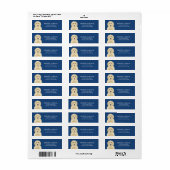 ゴルデンドール差出人住所ラベル ラベル (フルシート)