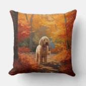 ゴルデンドール紅葉秋インスパイア クッション (正面)