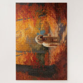 ゴルデンドール紅葉秋インスパイア ジグソーパズル (縦)