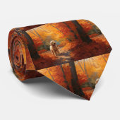 ゴルデンドール紅葉秋インスパイア ネクタイ (ロール)