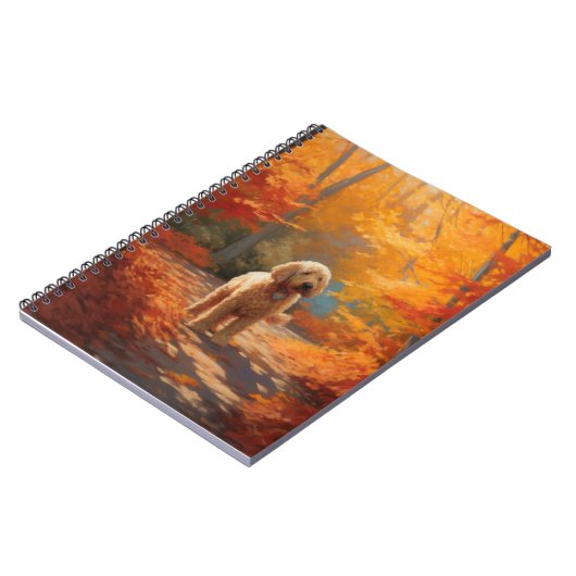 ゴルデンドール紅葉秋インスパイア ノートブック (左側)