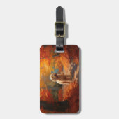 ゴルデンドール紅葉秋インスパイア ラゲッジタグ (正面縦)