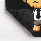 ゴルデンドールIラブパパおもしろい犬タトゥー マウスパッド (コーナー)