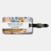 ゴルデンド運ルのディナーボウル ラゲッジタグ (裏面横)