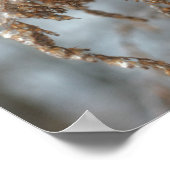 ゴルデンロッドアフターアイスストーム自然 ポスター (角)