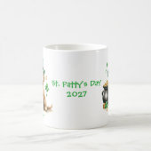 ゴルパーソナライズされたデンドルセントパティスデイマグ コーヒーマグカップ (中央)