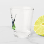 ゴルパーソナライズされたフ ショットグラス (右)