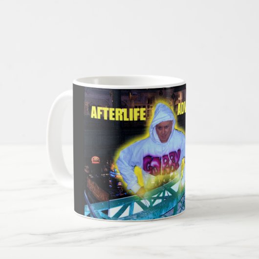 ゴルビーのアフターライフ・アドベンチャーレノ走 コーヒーマグカップ (正面左)