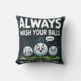 ゴルフあなたのボールを洗浄装飾用クッション クッション