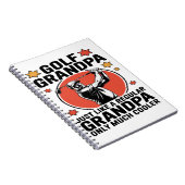 ゴルフおじいちゃん普通のおじいちゃんみたいに ノートブック (右側)