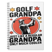 ゴルフおじいちゃん普通のおじいちゃんみたいに ノートブック (正面)