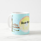 ゴルフおばあちゃん コーヒーマグカップ (正面左)