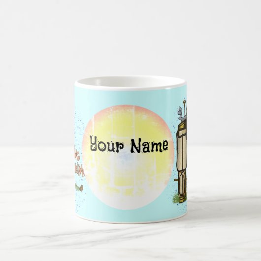 ゴルフおばあちゃん コーヒーマグカップ (中央)