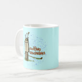 ゴルフおばあちゃん コーヒーマグカップ (正面左)