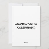 ゴルフおめでとうカード シーズンカード (裏面)