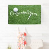 ゴルフおめでとうグリーングラス 横断幕 (インサイチュ)