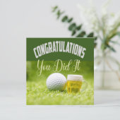 ゴルフおめでとうゴルファーのためにそれを行った (スタンド正面)