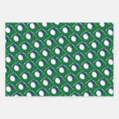 ゴルフおめでとう包装紙シート ラッピングペーパーシート (正面3)