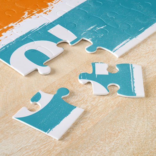 ゴルフおもしろいがあなたのボールを掴む ジグソーパズル (側面)