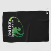 ゴルフおもしろいことわざゴルファーモダンスポーツプロ ゴルフタオル (横)