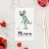 ゴルフおもしろいことわざゴルフ猫好き (インサイチュ)