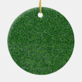 ゴルフおもしろいことわざ引用文生まれ誕生日toゴルフ セラミックオーナメント (裏面)