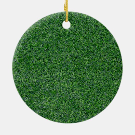 ゴルフおもしろいことわざ引用文生まれ誕生日toゴルフ セラミックオーナメント (裏面)