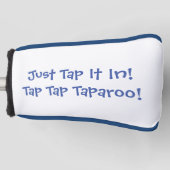 ゴルフおもしろいのドライバーカバーにタップする ゴルフヘッドカバー (正面)