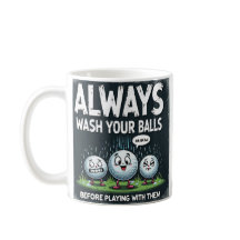 ゴルフおもしろいはボールを洗う前に遊