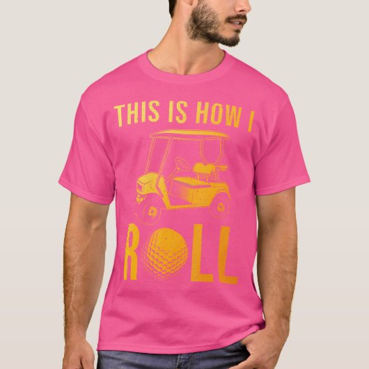ゴルフおもしろいアートゴルフ愛好家ゴルファー Tシャツ (正面)