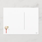 ゴルフおもしろいクリスマスカード シーズンポストカード (裏面)