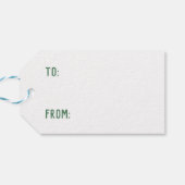 ゴルフおもしろいゲーゼゴルフマスホリデーギフトラベル ギフトタグ (裏面横)