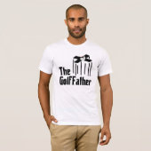 ゴルフおもしろいシャツ – ゴルフパパのためのパロディのギフト Tシャツ (正面フル)