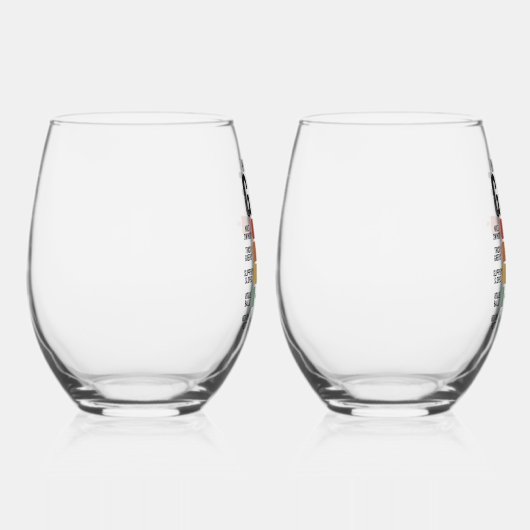 ゴルフおもしろいスポーツ私がゴルフのゲームレトロで負ける理由 ステムなしワイングラス (左)