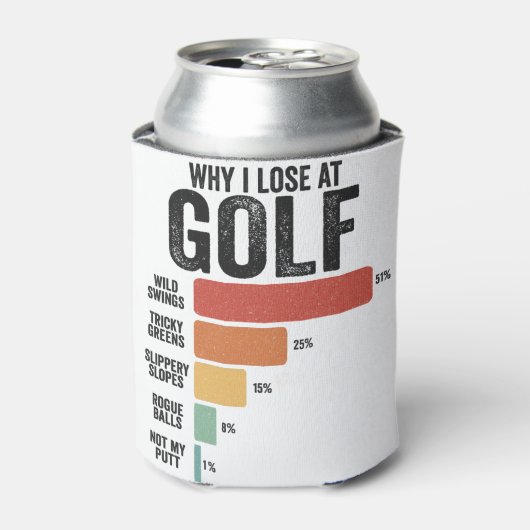 ゴルフおもしろいスポーツ私がゴルフのゲームレトロで負ける理由 缶クーラー (缶正面)