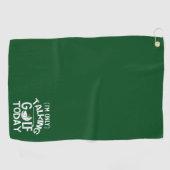 ゴルフおもしろいタオル – '今日のみ話しゴルフ ゴルフタオル (横)