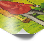 ゴルフおもしろいチェース フォトプリント            (角)