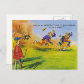 ゴルフおもしろいチェース ポストカード (正面/裏面)