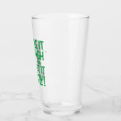 ゴルフおもしろいティースポーツ引用文かわいいメンズユーモアビール タンブラーグラス (左)