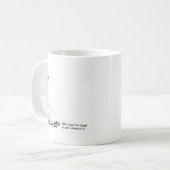 ゴルフおもしろいドッグマグ コーヒーマグカップ (正面左)