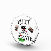 ゴルフおもしろいフォトフレーム – カスタムギフパーソナライズされたト フォトブロック (右)