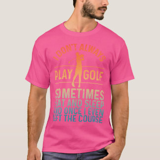 ゴルフおもしろいプレーヤーゴルファーゴルフ Tシャツ